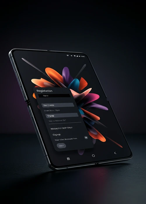 A close-up view of the Play Regal Casino registration form on a desktop screen, showcasing fields for personal details and security settings.